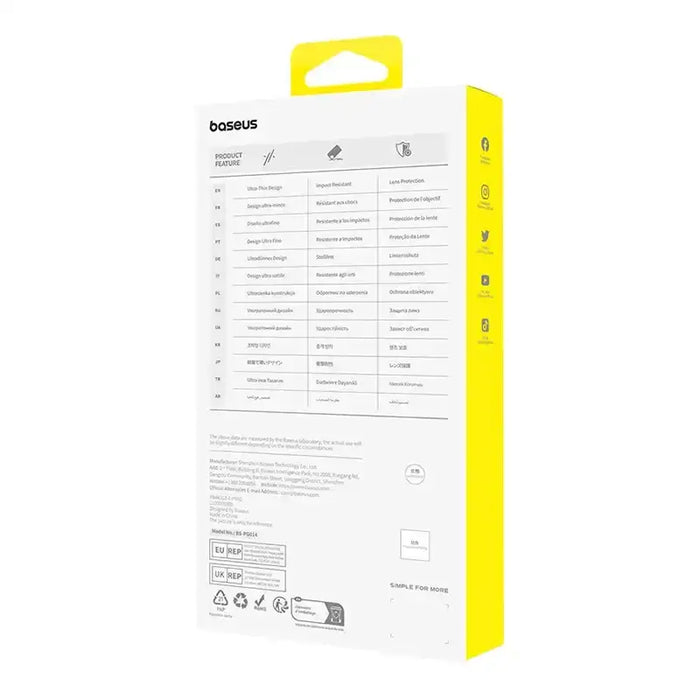 Diamond Tempered Glass Baseus 0.3mm for iPhone 15Plus - For smartphones<<<Tempered glass and screen protectors<<<GSM