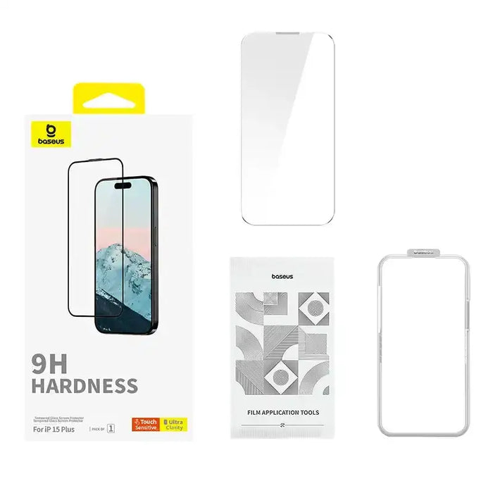 Diamond Tempered Glass Baseus 0.3mm for iPhone 15Plus - For smartphones<<<Tempered glass and screen protectors<<<GSM