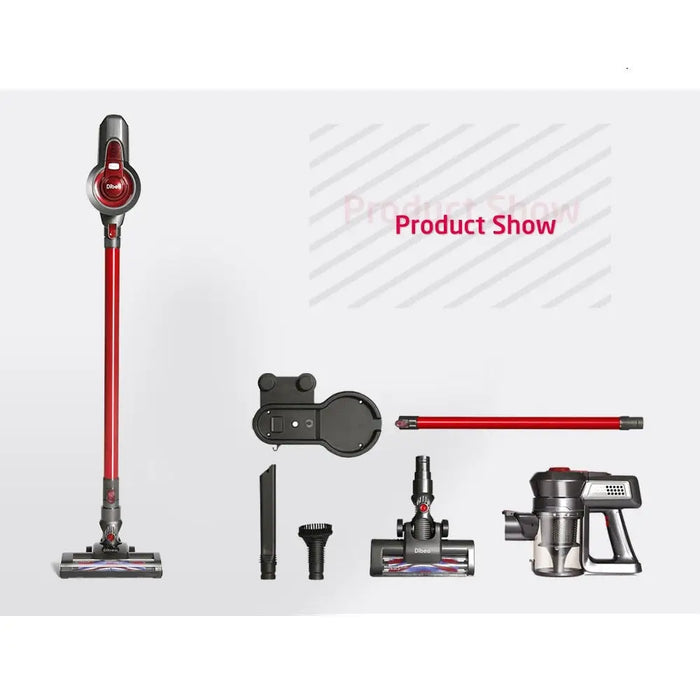Dibea T6 Cordless Vacuum Cleaner with Docking Station and Container 7kpa Suction - Cordless Vacuum Cleaners