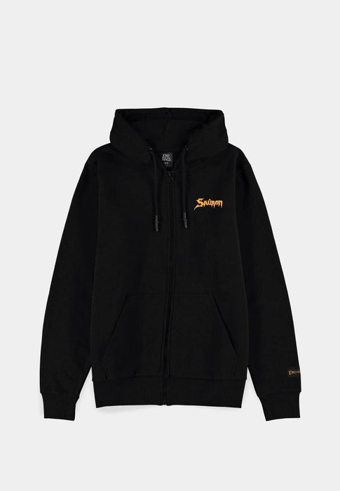 Sweatshirt DIFUZED The Lord of the Rings - Black Sauron - Men's Zipper, L