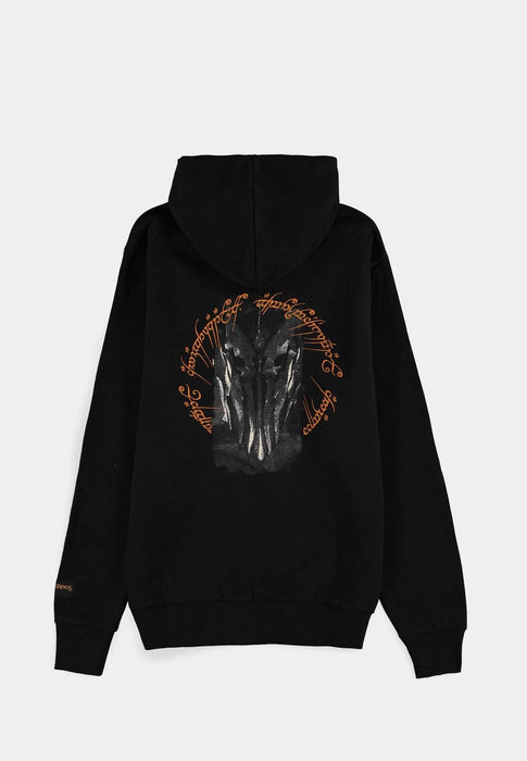 Sweatshirt DIFUZED The Lord of the Rings - Black Sauron - Men's Zipper, XL