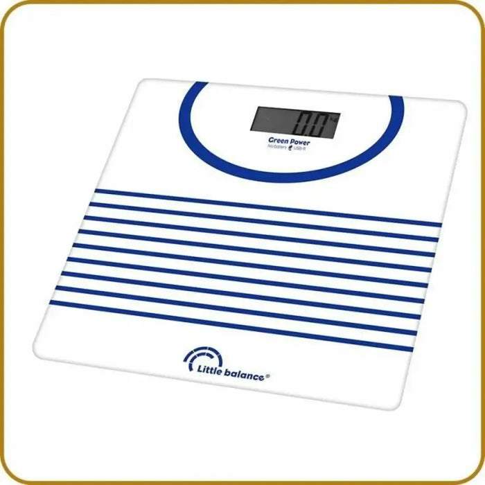 Digital Bathroom Scales Little Balance 8655 Blue/White 180 kg - Баня<<<Дом Градина<<<BigBuy&&&Кантари за