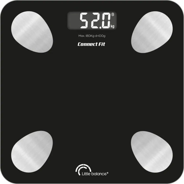 Digital Bathroom Scales Little Balance 8685 Black 180 kg - Баня<<<Дом Градина<<<BigBuy&&&Кантари за баня<<<Баня<<<Дом