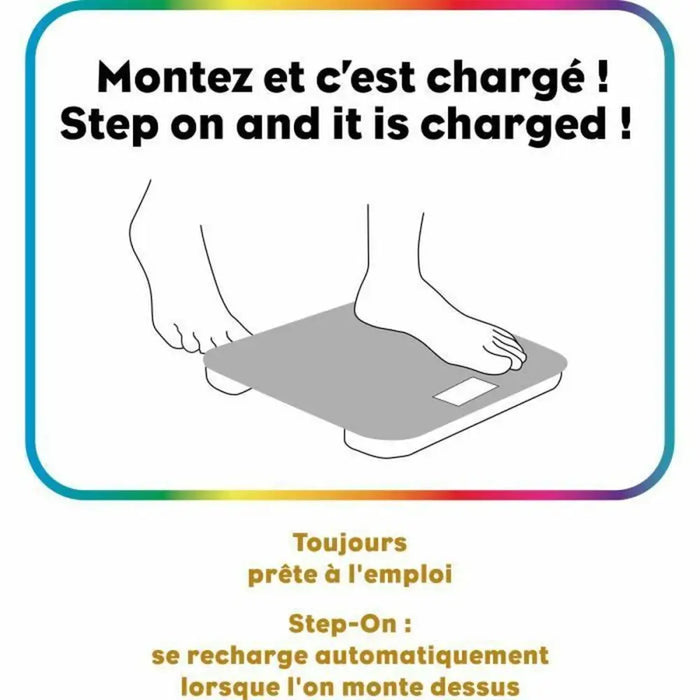 Digital Bathroom Scales Little Balance Automática Kinetic Bamboo - Баня<<<Дом Градина<<<BigBuy&&&Кантари за