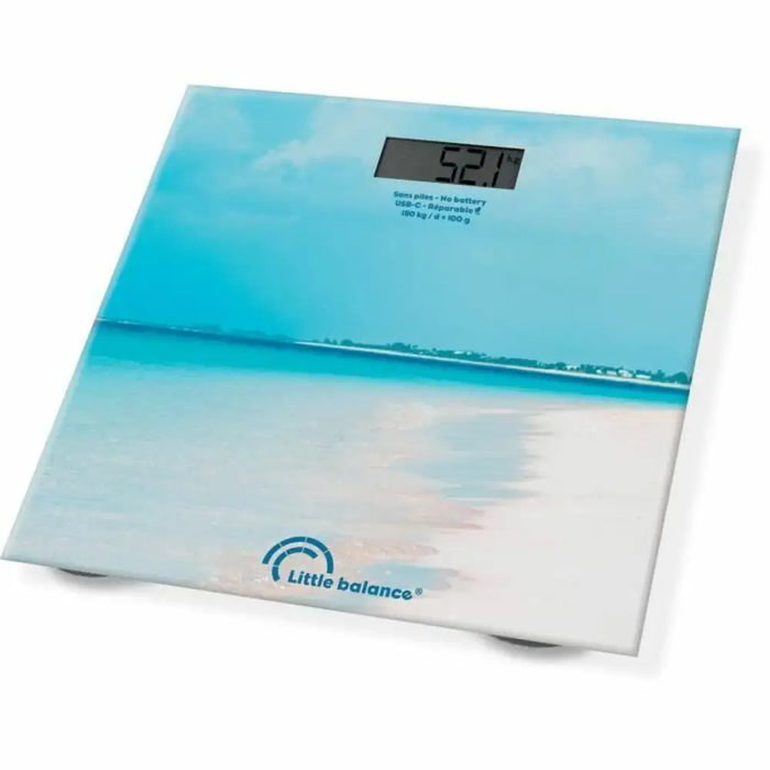 Digital Bathroom Scales Little Balance Caribe Blue - Баня<<<Дом Градина<<<BigBuy&&&Кантари за баня<<<Баня<<<Дом