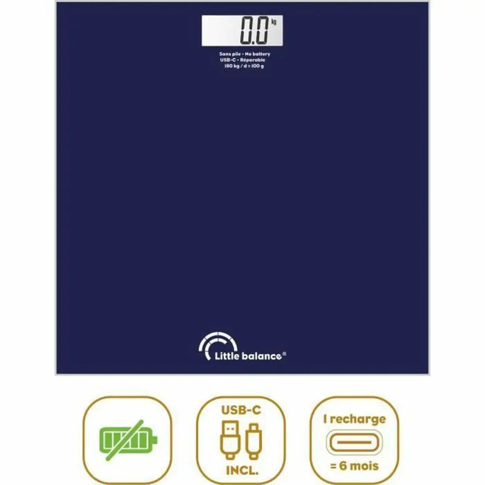 Digital Bathroom Scales Little Balance SB3 Blue - Баня<<<Дом Градина<<<BigBuy&&&Кантари за баня<<<Баня<<<Дом
