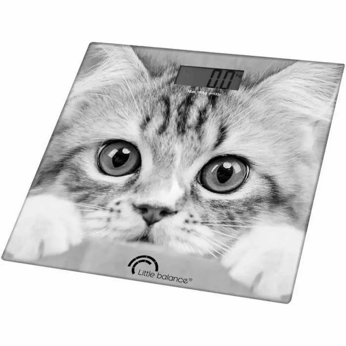 Digital Bathroom Scales Little Balance The Cat Grey 180 kg - Баня<<<Дом Градина<<<BigBuy&&&Кантари за баня<<<Баня<<<Дом