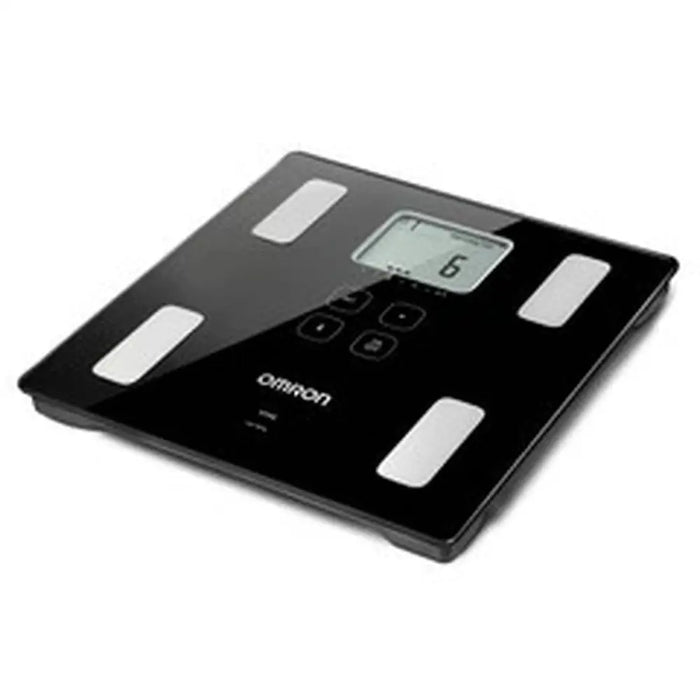 Digital Bathroom Scales Omron HBF-222T-EBK Black 34 x 32 x 8 cm - Кантари за баня<<<Баня<<<Дом