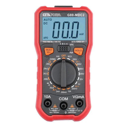DIGITAL MULTISET CETA-FORM G80-MDC2 - Измервателни уреди<<<Електроматериали<<<Строителни