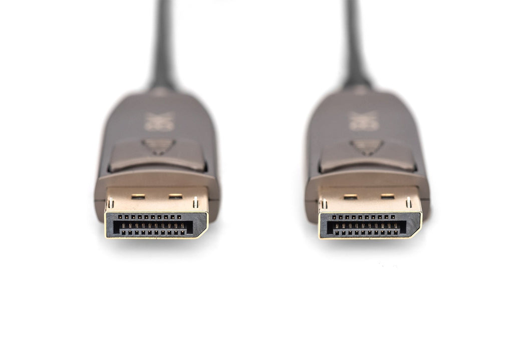 Digitus DisplayPort AOC Hybrid Fiber Optic Cable, UHD 8K, 10 m