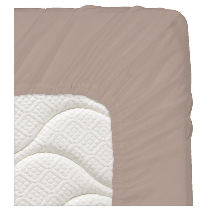 SHEET WITH ELASTIC FOR MATTRESS 90X200 CM DILIOS BEIGE MIK MAC