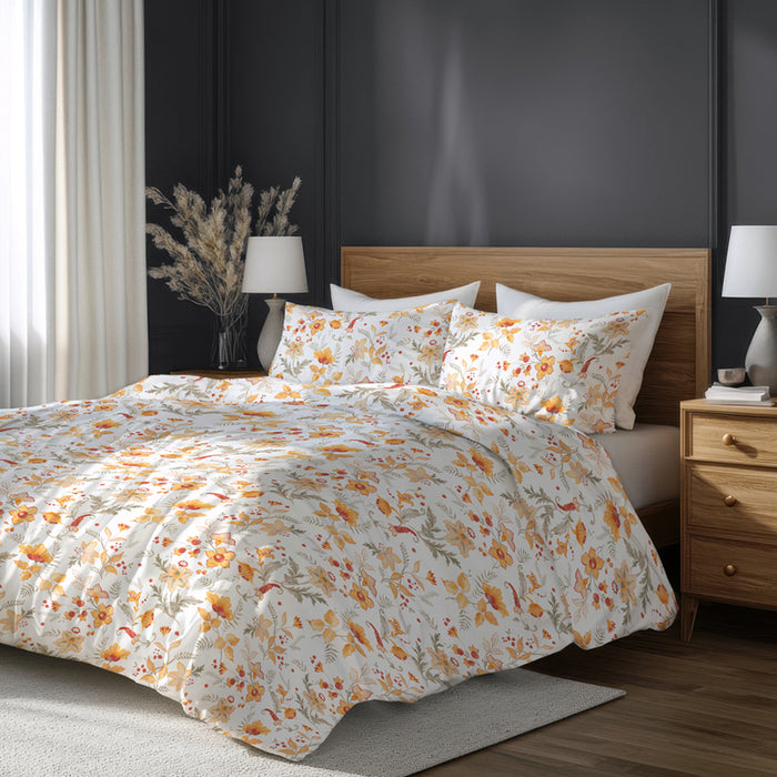SINGLE BEDROOM SET 2 PIECES WITHOUT SHEETS RANFORS DILIOS CHARM
