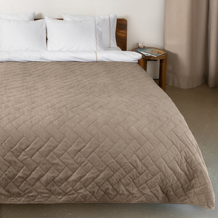 SIENA DILIOS 240X260 CM BEIGE QUILT