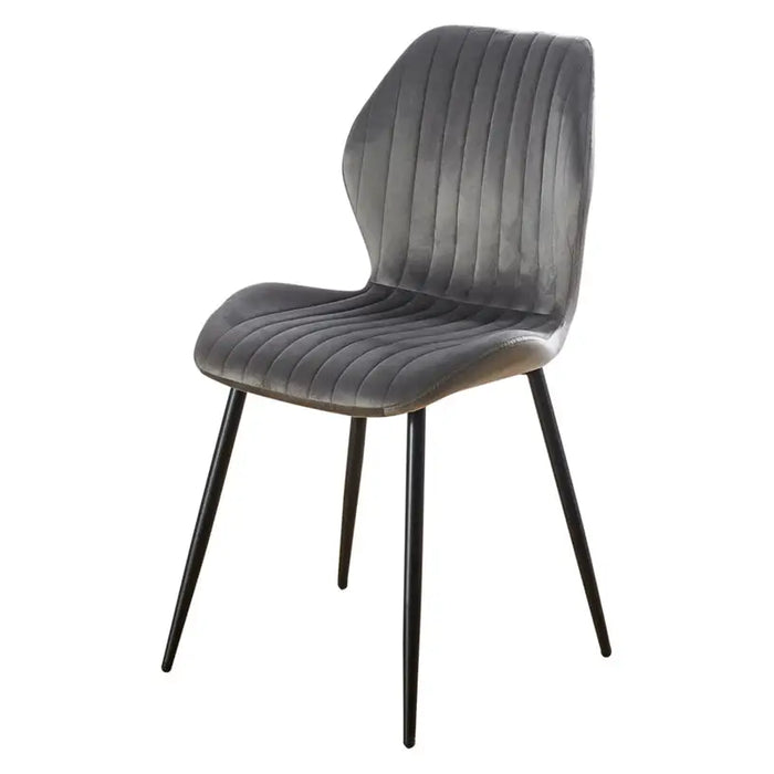 DINING CHAIR KJC104 GRAY - Трапезни столове<<<Мебели и обков<<<Мебели и интериор<<<Praktiker&&&Трапезни