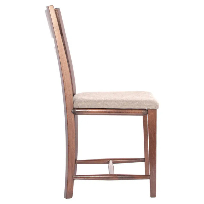 DINING CHAIR TOMMY WALNUT 42X88X47CM - Трапезни столове<<<Мебели и обков<<<Мебели и интериор<<<Praktiker&&&Трапезни