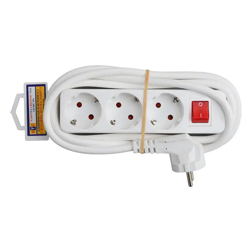 DISCONNECTOR WITH CABLE ETC 3 SOCKETS 3M WITH KEY 13931 - Разклонители и