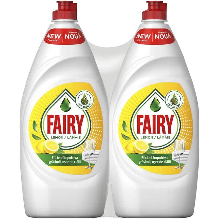 DISH CLEANER LEMON 2X750 ML FAIRY - Почистващи препарати<<<Домашни потреби<<<Кухня<<<Praktiker