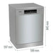 Dishwasher GORENJE GS643C90X - Съдомиялни 60 см<<<Съдомиялни<<<Едра бяла техника<<<TechnoMix