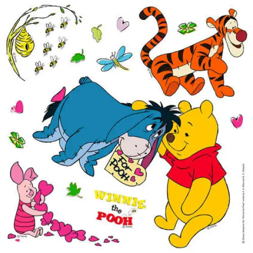 DISNEY STICKER 30X30 CM./1 PIECE TEDDY BEAR - Стикери<<<Декорации<<<Мебели и интериор<<<Praktiker