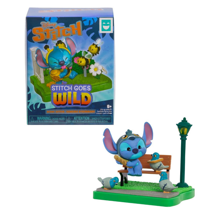 STITCH Stitch Goes Wild Diorama Figure