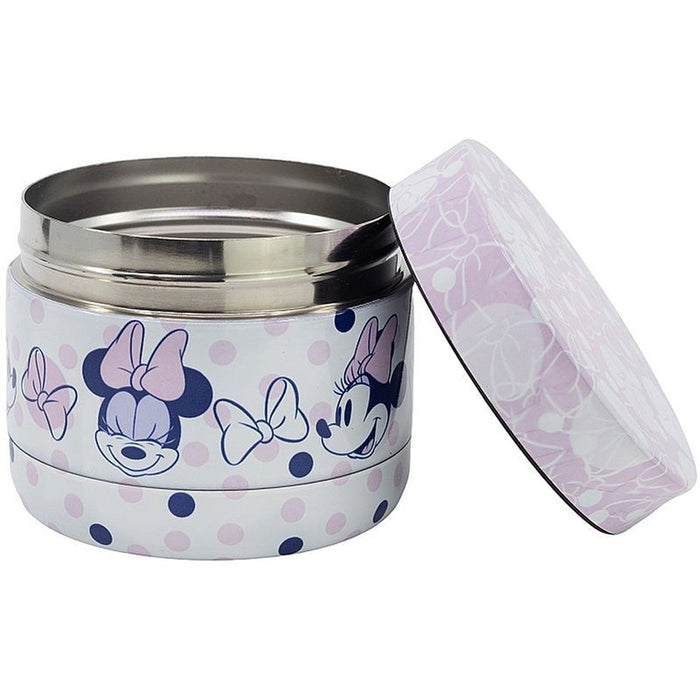 FOOD JAR 360 ML MINNIE VIBES DISNEY