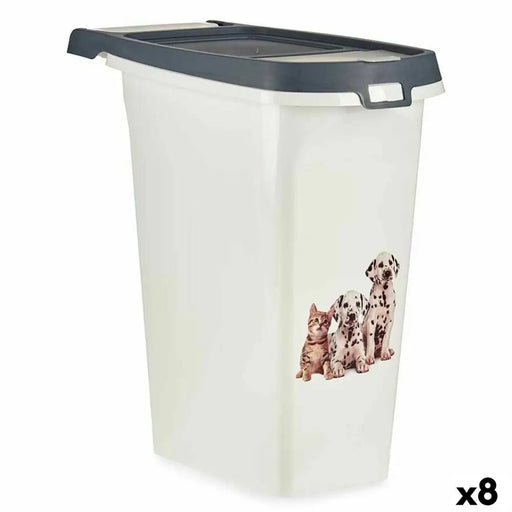 Dispenser Mascow Anthracite 10 L Pets (8 Units) - Домашни Животни<<<Дом Градина<<<BigBuy&&&Хранене на домашни