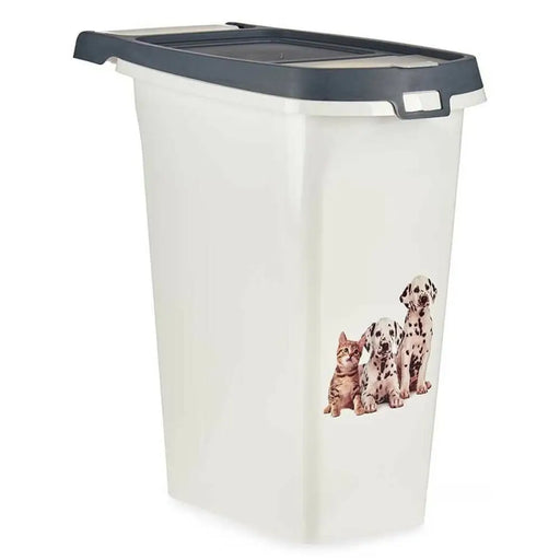 Dispenser Mascow Anthracite 10 L Pets (8 Units) - Домашни Животни<<<Дом Градина<<<BigBuy&&&Хранене на домашни