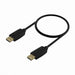 DisplayPort Cable Aisens A124-0737 Black 50 cm - Компютър Кабели и адаптери<<<Компютри| Електроника<<<BigBuy&&&Кабели