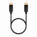 DisplayPort Cable Aisens A124-0737 Black 50 cm - Компютър Кабели и адаптери<<<Компютри| Електроника<<<BigBuy&&&Кабели