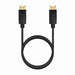 DisplayPort Cable Aisens A124-0738 Black 1 m 4K Ultra HD - Компютър Кабели и адаптери<<<Компютри|