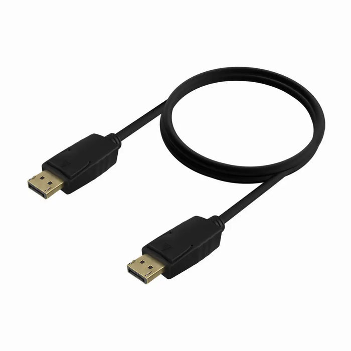 DisplayPort Cable Aisens A124-0738 Black 1 m 4K Ultra HD - Компютър Кабели и адаптери<<<Компютри|