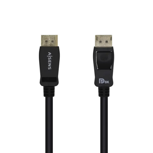 DisplayPort Cable Aisens A149-0433 Black 3 m - Компютър Кабели и адаптери<<<Компютри| Електроника<<<BigBuy&&&Кабели