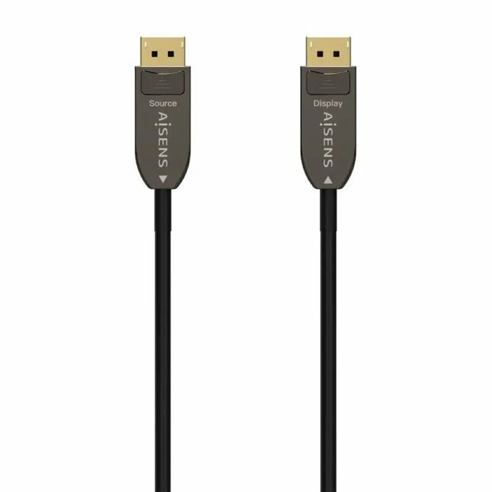 DisplayPort Cable Aisens A155-0607 Black 15 m - Кабели DisplayPort<<<Компютър Кабели и адаптери<<<Компютри|