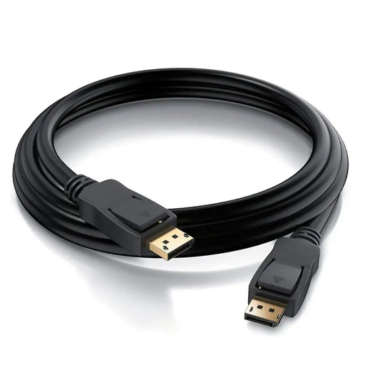 DisplayPort Cable Ewent EC1406 Black 2 m - Кабели DisplayPort<<<Компютър Кабели и адаптери<<<Компютри|