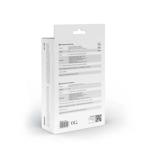 DisplayPort Cable Savio CL-176 Black 3 m - Кабели DisplayPort<<<Компютър Кабели и адаптери<<<Компютри|