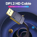 DisplayPort Cable Vention HACBJ Black 5 m - Компютър Кабели и адаптери<<<Компютри| Електроника<<<BigBuy&&&Кабели