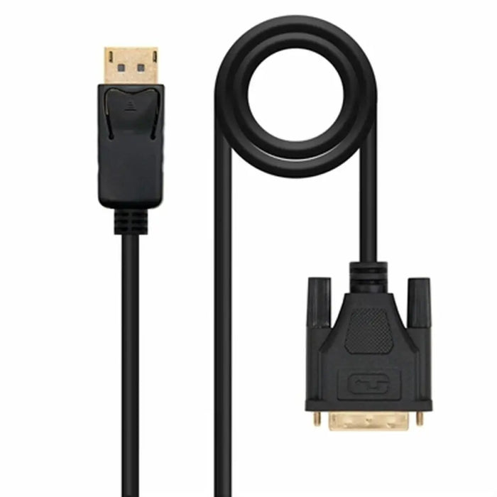 DisplayPort to DVI Adapter NANOCABLE 10.15.4501 1 m Black - Компютър Кабели и адаптери<<<Компютри|