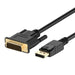 DisplayPort to DVI Converter Ewent EC1440 Black - Компютър Кабели и адаптери<<<Компютри| Електроника<<<BigBuy&&&Кабели