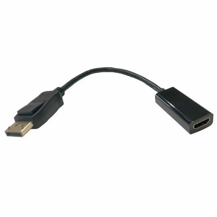 DisplayPort to HDMI Adapter 3GO ADPHDMI Black 15 cm - Адаптери<<<Компютър Кабели и адаптери<<<Компютри|