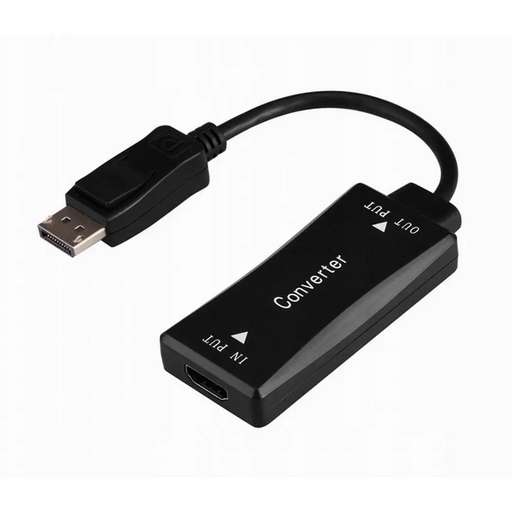 DisplayPort to HDMI Adapter GEMBIRD A-HDMIF30-DPM-01 Black 15 cm - AdaptersKBA-ADA<<<Cables