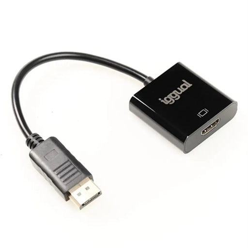 DisplayPort to HDMI Adapter iggual IGG318041 - Компютър Кабели и адаптери<<<Компютри|