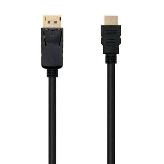DisplayPort to HDMI Cable NANOCABLE 10.15.4303 Black 3 m - Електроника Телевизори<<<Компютри|