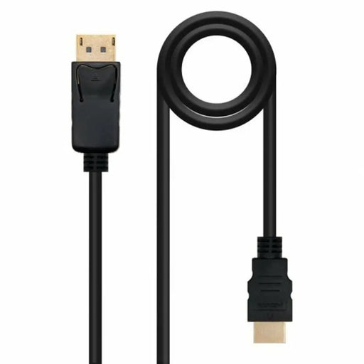 DisplayPort to HDMI Cable NANOCABLE 10.15.4310 Black 10 m - Компютър Кабели и адаптери<<<Компютри|