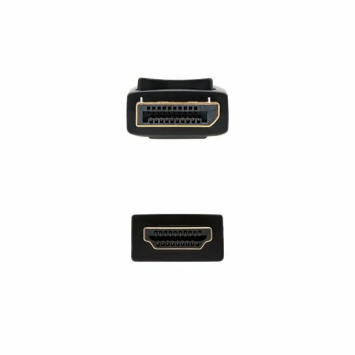 DisplayPort to HDMI Cable NANOCABLE 10.15.4310 Black 10 m - Компютър Кабели и адаптери<<<Компютри|