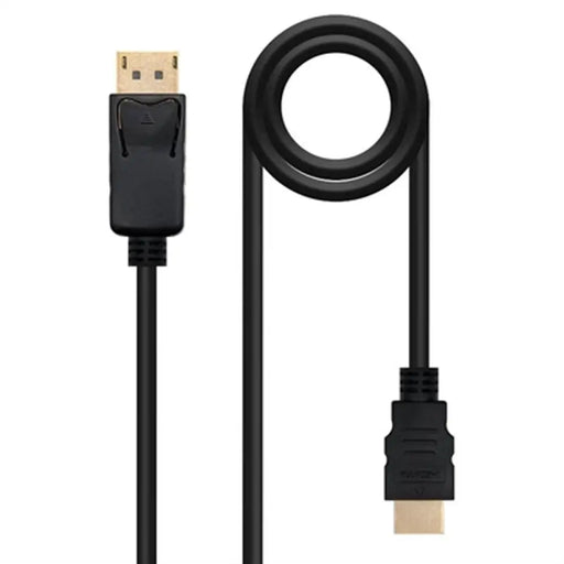 DisplayPort to HDMI Cable NANOCABLE 10.15.4310 Black 10 m - Компютър Кабели и адаптери<<<Компютри|