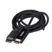 DisplayPort to HDMI Cable Unitek V1608A Black 1,8 m - Адаптери<<<Компютър Кабели и адаптери<<<Компютри|