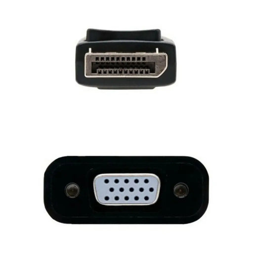 DisplayPort to SVGA adapter NANOCABLE 10.16.0602 Black 15 cm - Компютър Кабели и адаптери<<<Компютри|