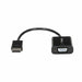 DisplayPort to VGA adapter Startech DP2VGA3 Black - Компютър Кабели и адаптери<<<Компютри|