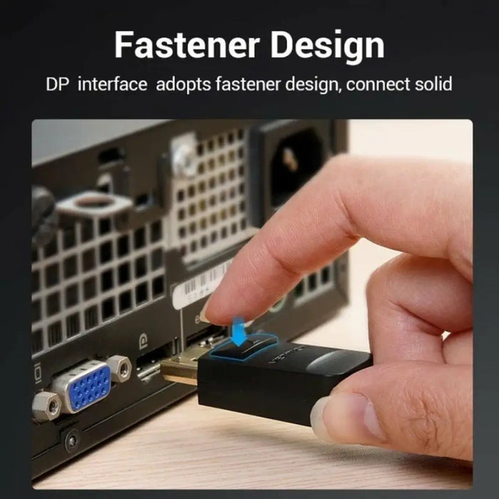 DisplayPort to VGA adapter Vention HBLBH Black 2 m - Компютър Кабели и адаптери<<<Компютри|