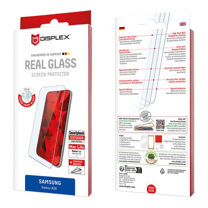 GLASS DISPLEX SAMSUNG A26 02066